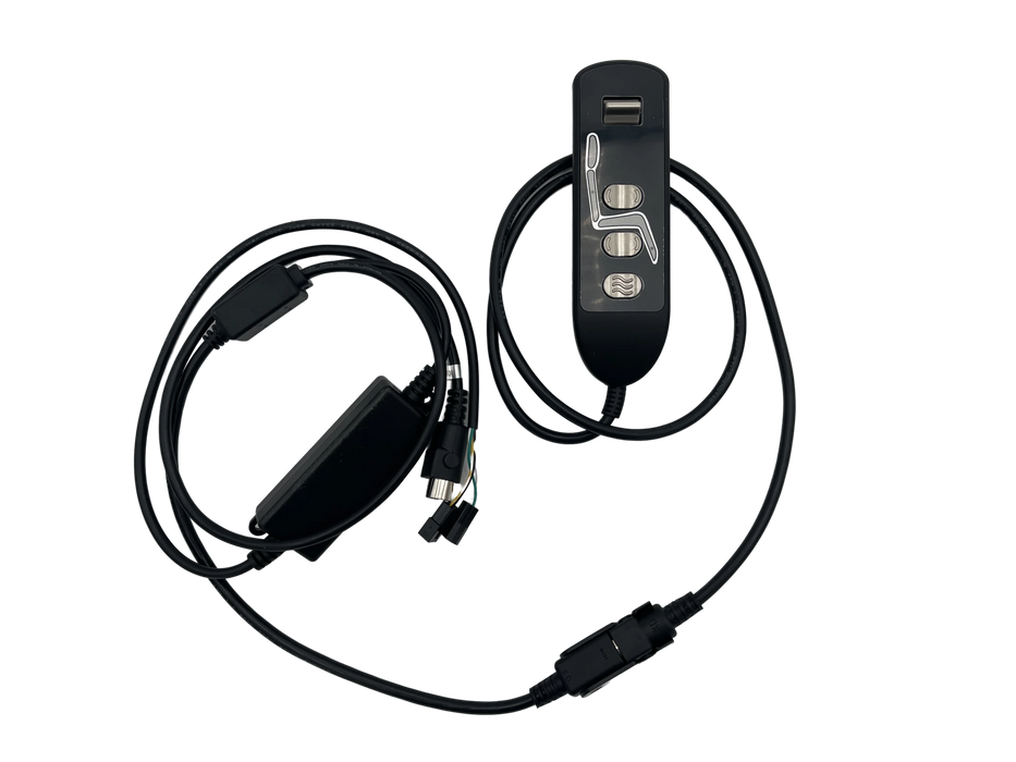 Franklin Furniture Lift Chair Replacement Remote Hand Control with Heat - KDH129A - GreatFurnitureDeal