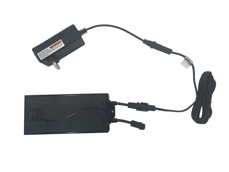 La-Z-Boy Compatible Wireless Rechargeable Battery Pack Replacement Power Supply for Power Sofas, Loveseats, and Recliners - 5-Pin Connector - 2500 mAh - GreatFurnitureDeal