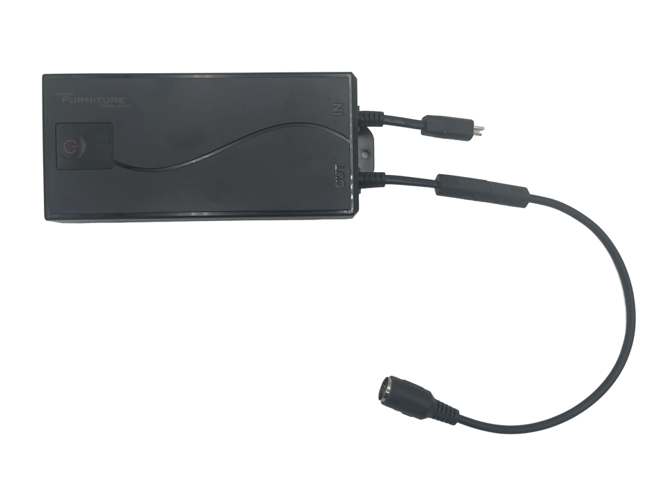 La-Z-Boy Compatible Wireless Rechargeable Battery Pack Replacement Power Supply for Power Sofas, Loveseats, and Recliners - 5-Pin Connector - 5000 mAh - GreatFurnitureDeal