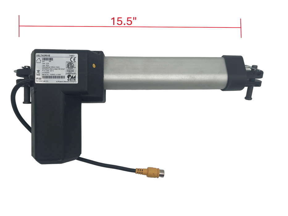 OKIN DeltaDrive 74851 Replacement Motor for Pride Mobility Lift Chairs - GreatFurnitureDeal