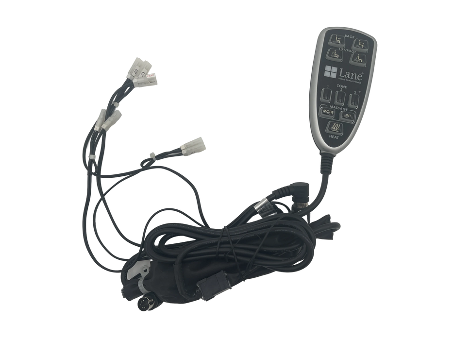 Lane Furniture - Replacement Hand Wand Remote with 3 Zone Massage & Heat - HC 6HR2B 01 - GreatFurnitureDeal