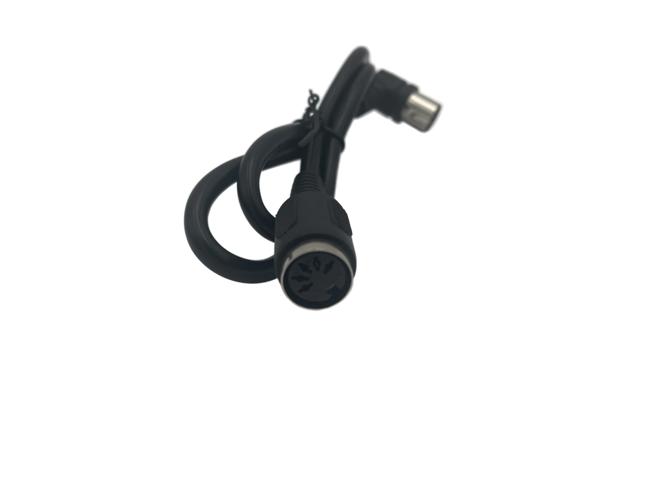 Flexsteel - Ashley Furniture - Southern Motion - Angled Conversion/Extension Cable - Round - 5-Pin Female to 90-Degree, 5-Pin Male - GreatFurnitureDeal