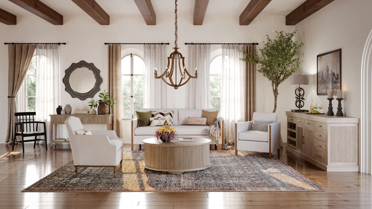 Bramble - Kraton Console Table In Fruitwood - 28046FRW----- - GreatFurnitureDeal