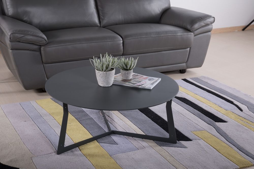 American Eagle Furniture - CT-M12 Black Coffee Table - CT-M12