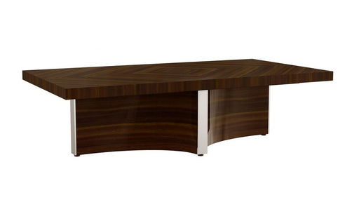 American Eagle Furniture - P109 Mahogany Finish Coffee Table - CT-P109 - GreatFurnitureDeal