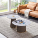 American Eagle Furniture - ET-W9305 Dark Tan End Table - ET-W9305-DT - GreatFurnitureDeal