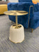 American Eagle Furniture - ET-W9304 Cream End Table - ET-W9304-CRM - GreatFurnitureDeal
