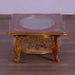 European Furniture - Modigliani II Luxury Coffee Table in Parisian Vintage Copper - 31052-CT - GreatFurnitureDeal