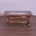 European Furniture - Saint Germain Luxury Coffee Table in Light Gold & Antique Silver - 35550-CT - GreatFurnitureDeal
