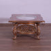 European Furniture - Saint Germain Luxury Coffee Table in Light Gold & Antique Silver - 35550-CT - GreatFurnitureDeal