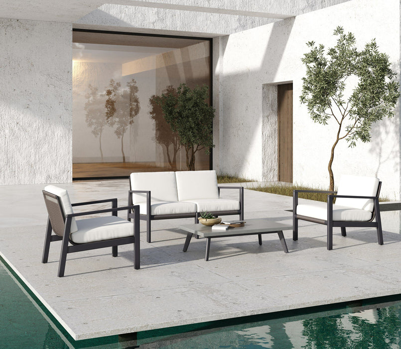VIG Furniture - Renava Cuba Modern Outdoor Sofa Set w/ Coffee Table - VGPD-296.51-SET - GreatFurnitureDeal