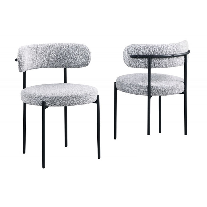 Mariano Furniture - D025 Dining Chair in Grey (Set of 2) - BM-D025-GREY - GreatFurnitureDeal
