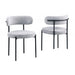 Mariano Furniture - D025 Dining Chair in Grey (Set of 2) - BM-D025-GREY - GreatFurnitureDeal
