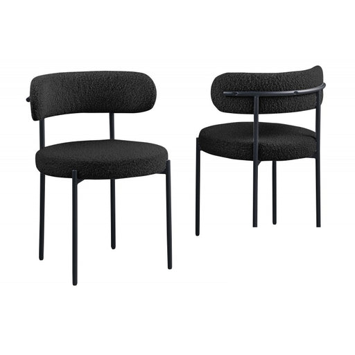 Mariano Furniture - D025 Dining Chair in Black (Set of 2) - BM-D025-BLK - GreatFurnitureDeal