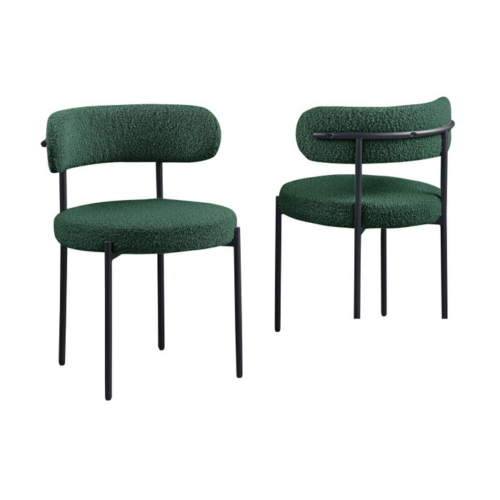 Mariano Furniture - D025 Dining Chair in Green (Set of 2) - BM-D025-GREEN - GreatFurnitureDeal