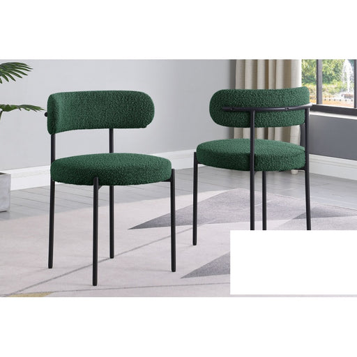 Mariano Furniture - D025 Dining Chair in Green (Set of 2) - BM-D025-GREEN - GreatFurnitureDeal