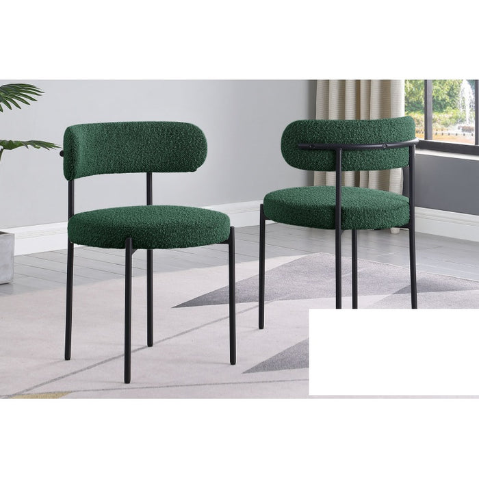 Mariano Furniture - D025 Dining Chair in Green (Set of 2) - BM-D025-GREEN - GreatFurnitureDeal