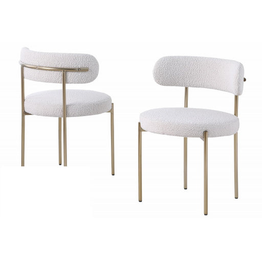 Mariano Furniture - D028 - Dining Chair in Cream (Set of 2) - BM-D028CGC - GreatFurnitureDeal