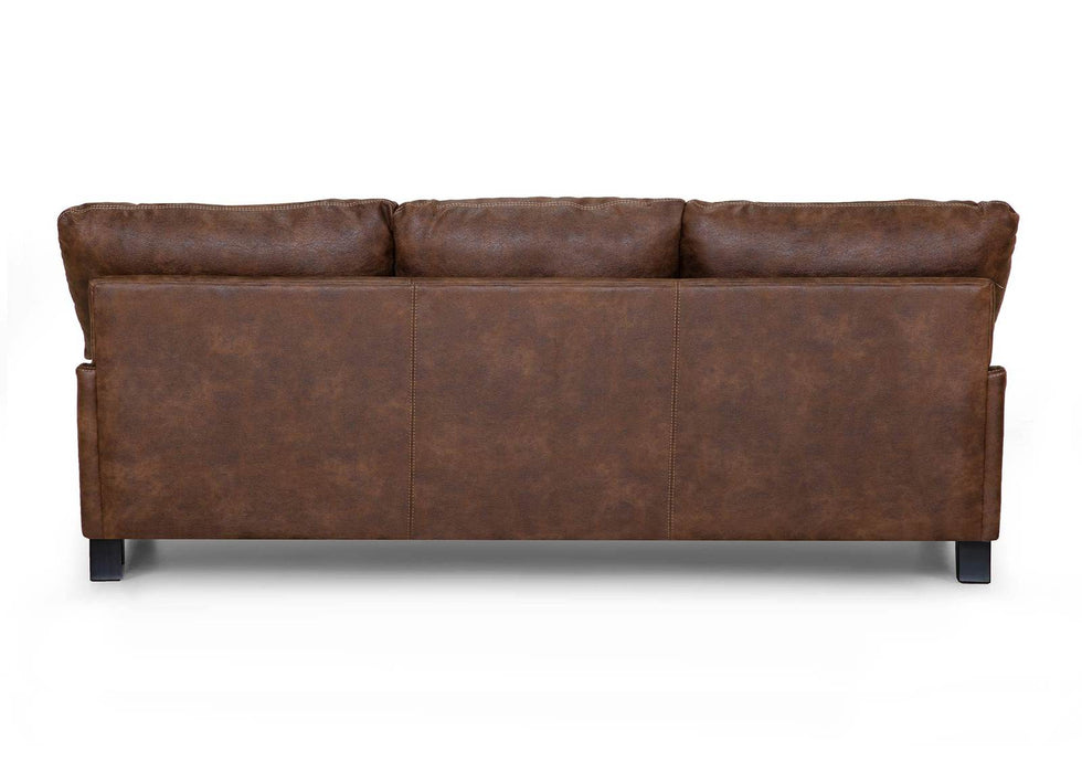 Franklin Furniture - 848 Indira Sofa and Loveseat Set in Ford Walnut - 84840-WALNUT-84820-WALNUT - GreatFurnitureDeal