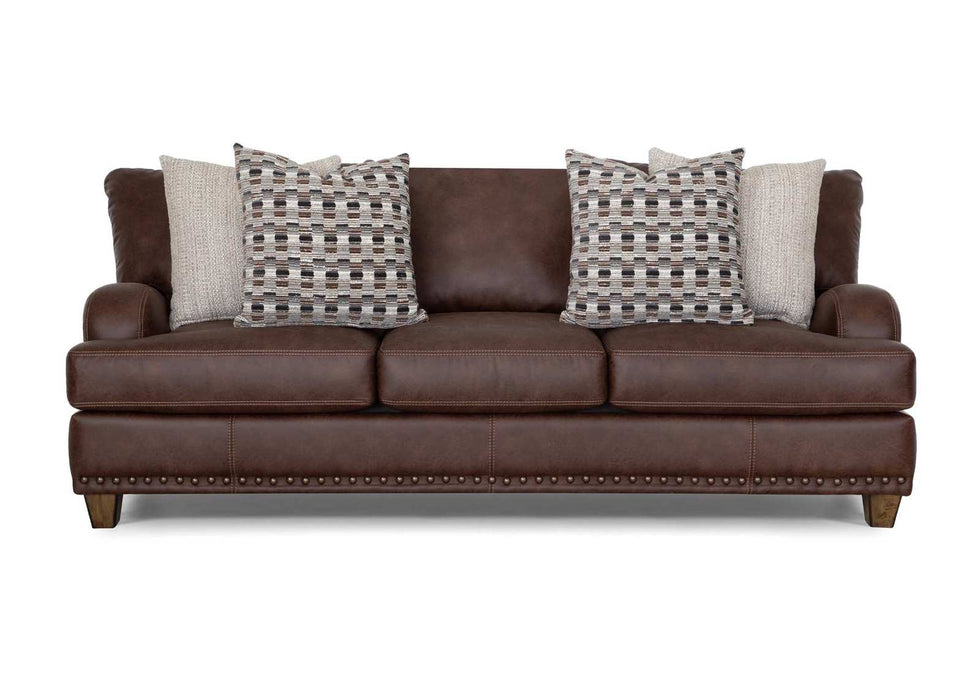 Franklin Furniture - 991 Dayton Sofa, Loveseat and Chair Set in Seattle Auburn - 99140-AUBURN-99120-AUBURN-99188-AUBURN - GreatFurnitureDeal