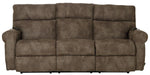 Catnapper - Tranquility Power Headrest Power Lay Flat Sofa w/CR3 Heat/Massage/Lumbar in Pewter - 63015 - GreatFurnitureDeal
