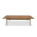 VIG Furniture - Modrest Dallas - Mid-Century Modern Brown Oak Extendable Dining Table - VGME-121256-DT - GreatFurnitureDeal