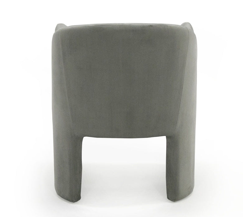 VIG Furniture - Modrest Danube Modern Grey Fabric Dining Chair - VGEU-MC-9704CH-A-GRY - GreatFurnitureDeal