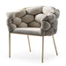 VIG Furniture - Modrest Debra Modern Grey Fabric Dining Chair  - VGVCB202-DC-GRY - GreatFurnitureDeal