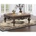 Mariano Furniture - T388 - Marble Top Coffee Table in Brown - BM-T388CC - GreatFurnitureDeal