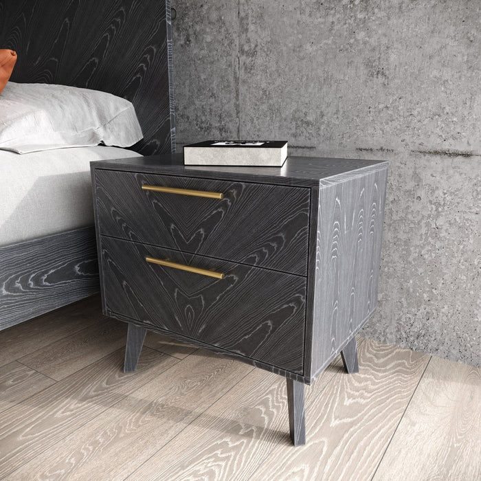 VIG Furniture - Modrest Diana - Modern Grey Ash Nightstand - VGMABR-132-NS