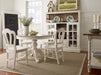 Bramble - Napoleon Counter Stool w- Back Carving - 26712WHD - GreatFurnitureDeal