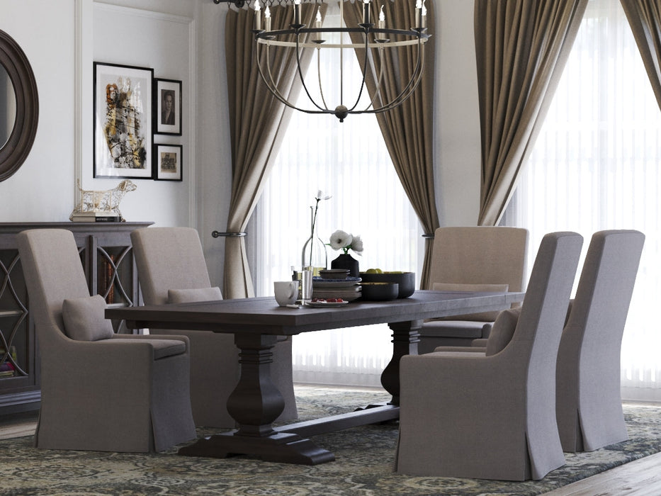 Bramble - Sierra Modern Slipcovered Dining Chair W- Camelot Fabric - 27605SF200----- - GreatFurnitureDeal