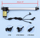 Power Recliner Linear Actuator Replacement Power Motor - KDYJT018-277/ KDYJT018-129 / DL-DT3001YT-054-09 - GreatFurnitureDeal