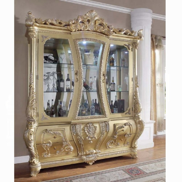 Acme Furniture - Cabriole Curio - DN01485 - GreatFurnitureDeal