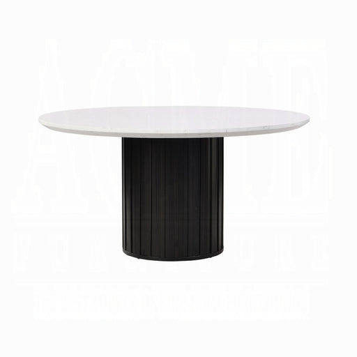 Acme Furniture - Jaramillo Round Dining Table W/Engineered Marble Top - DN02141 - GreatFurnitureDeal