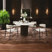 Acme Furniture - Jaramillo Round Dining Table W/Engineered Marble Top - DN02141 - GreatFurnitureDeal