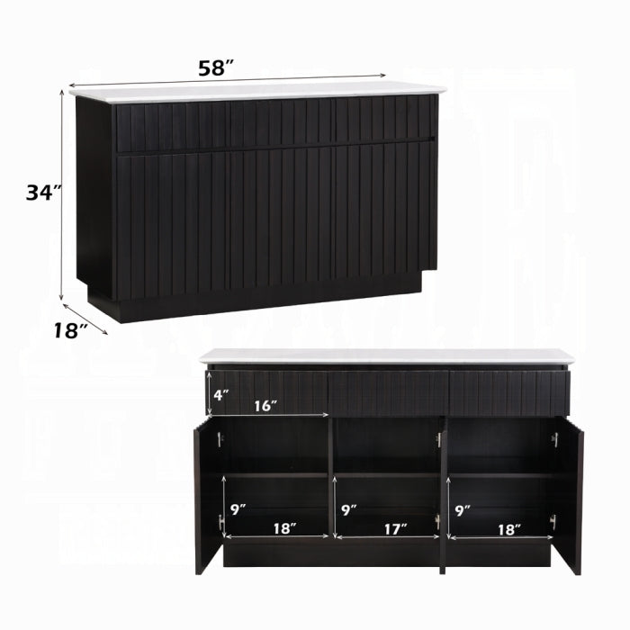 Acme Furniture - Jaramillo Server - DN02475 - GreatFurnitureDeal