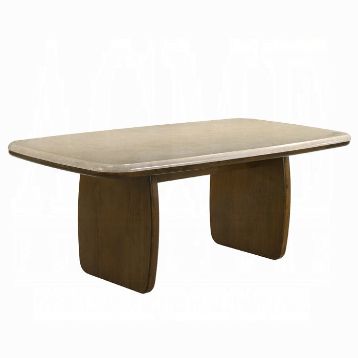 Acme Furniture - Kasha 5 Piece Dining Table Set in Vintage Oak - DN04665-4666-5SET