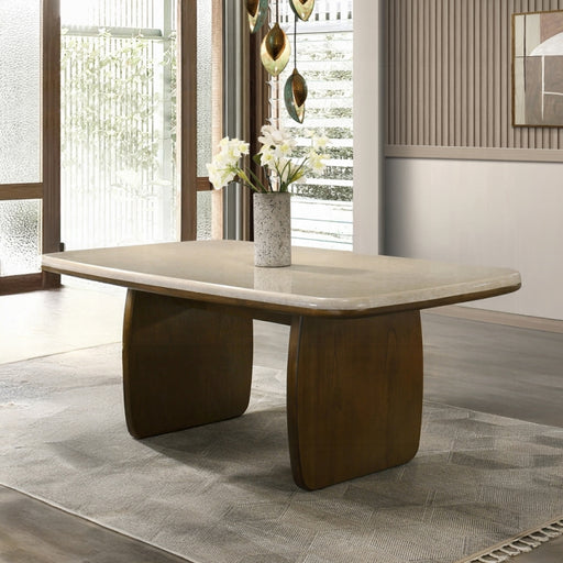 Acme Furniture - Kasha 7 Piece Dining Table Set in Vintage Oak - DN04665-4666-7SET - GreatFurnitureDeal
