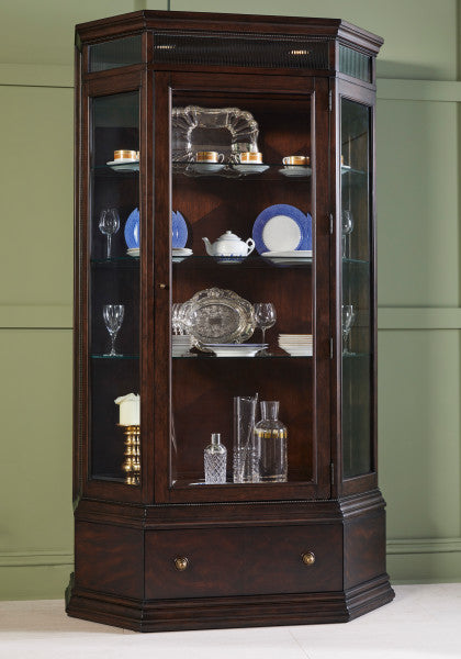 ART Furniture - Revival Display Cabinet in Napa Mahogany - 328240-1730 - GreatFurnitureDeal