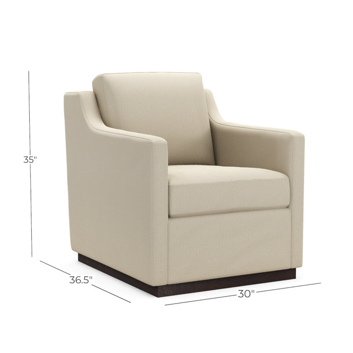 Classic Home Furniture - Amador Swivel Accent Chair - 60001A4EFABBEA