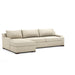 Classic Home Furniture - Rivera Sofa W/Laf Chaise - English Modern Arm - 6RIV514EFABBEA - GreatFurnitureDeal