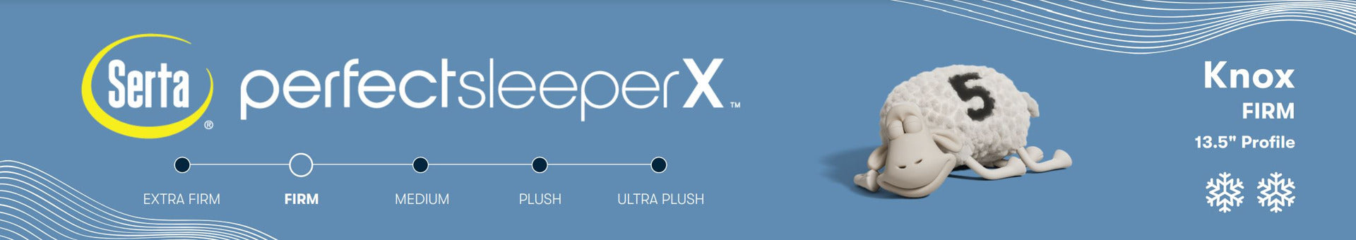 Serta Mattress - Perfect Sleeper Knox Firm Mattress, King - 500100491-1060 - GreatFurnitureDeal