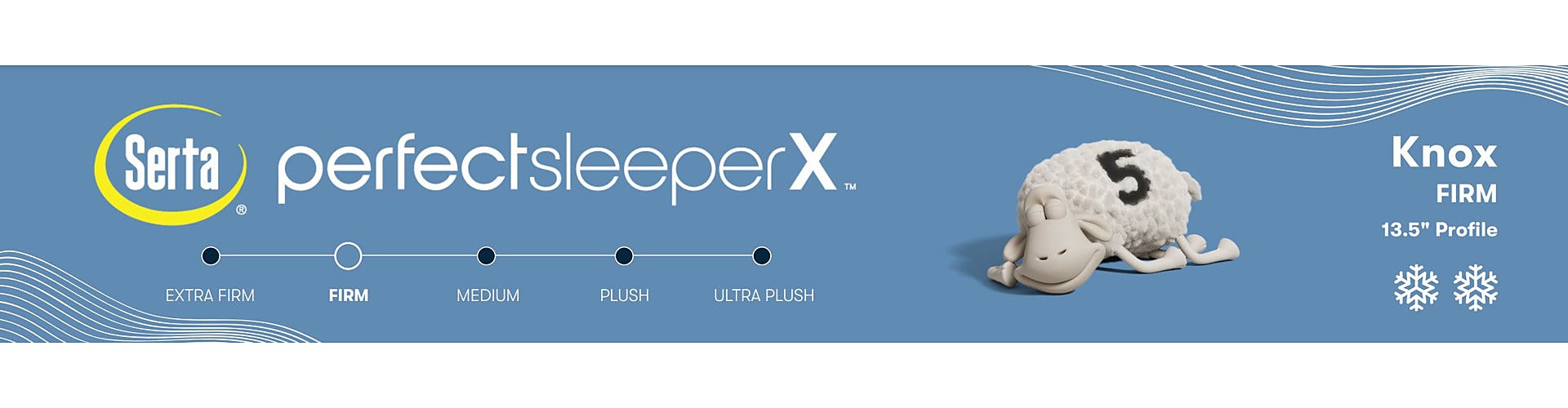 Serta Mattress - Perfect Sleeper Knox Firm Mattress, Cal King - 500100491-1070 - GreatFurnitureDeal