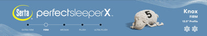 Serta Mattress - Perfect Sleeper Knox Firm Mattress, King - 500100491-1060 - GreatFurnitureDeal