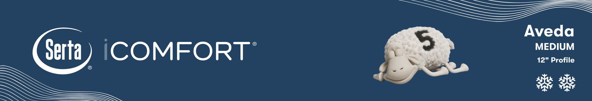 Serta Mattress - iComfort Aveda Medium Tight Top California King Mattress - AVEDA-CAL KING - GreatFurnitureDeal