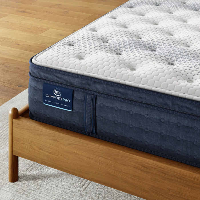 Serta Mattress - iComfortPRO Quilted Dartmouth Plush Pillow Top California King Mattress - DARTMOUTH-CAL KING - GreatFurnitureDeal