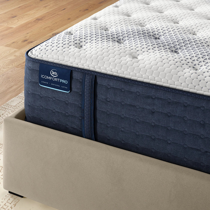 Serta Mattress - iComfortPRO Quilted Canterbury Plush Twin XL Mattress - CANTERBURY-TWIN XL - GreatFurnitureDeal