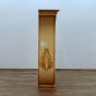 European Furniture - Maggiolini 2 Door Curio in Brown and Gold Leaf - 51955-CB - GreatFurnitureDeal