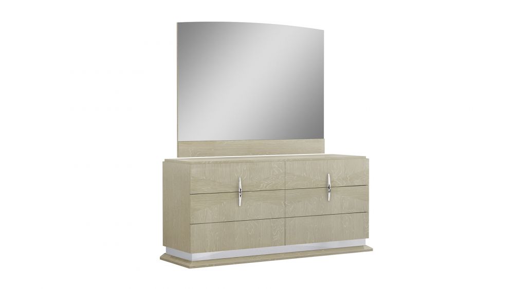 American Eagle Furniture - P108 Light Walnut Finish Mirror - NR-P108 - GreatFurnitureDeal